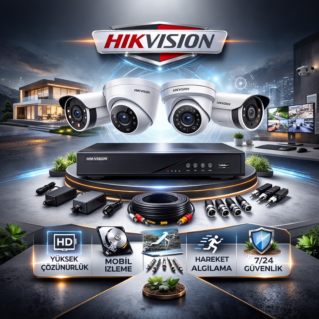 4 Kameralı Güvenlik